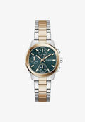 Guess BIRDIE - Chronograph watch - silver tone and rose gold