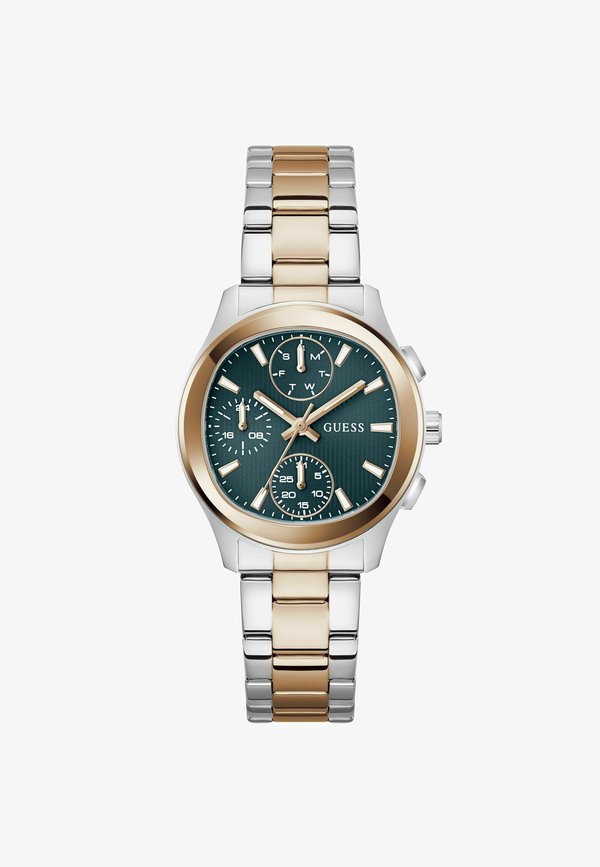 Guess BIRDIE - Chronograph watch - silver tone and rose gold