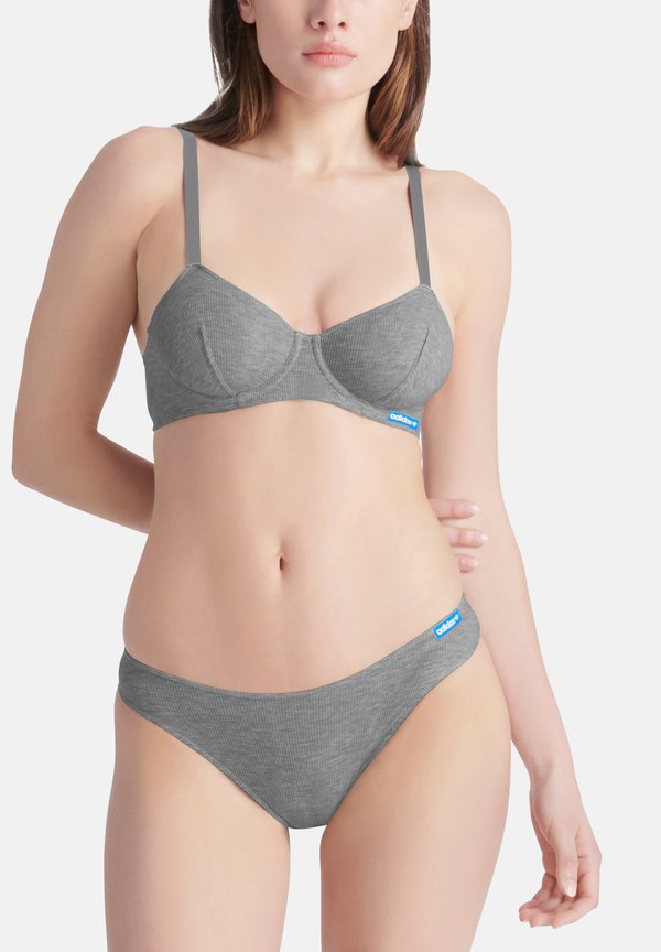 adidas Originals RETRO - Triangle bra - heather grey