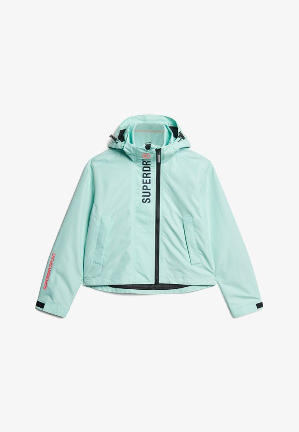 Superdry & Co HOODED EMBROIDERED - Light jacket - cali blue