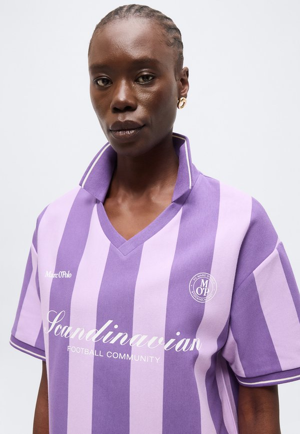 Marc O'Polo CLUB '67 FOOTBALL TRIKOT DRESS STRIPED