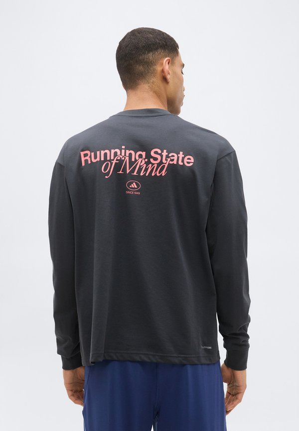 adidas Performance UNISEX - Long sleeved top - carbon/solar turbo