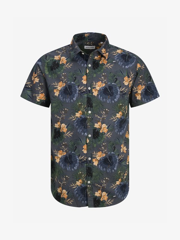 Jack & Jones JJHAWAII AOP - Shirt - castlerock
