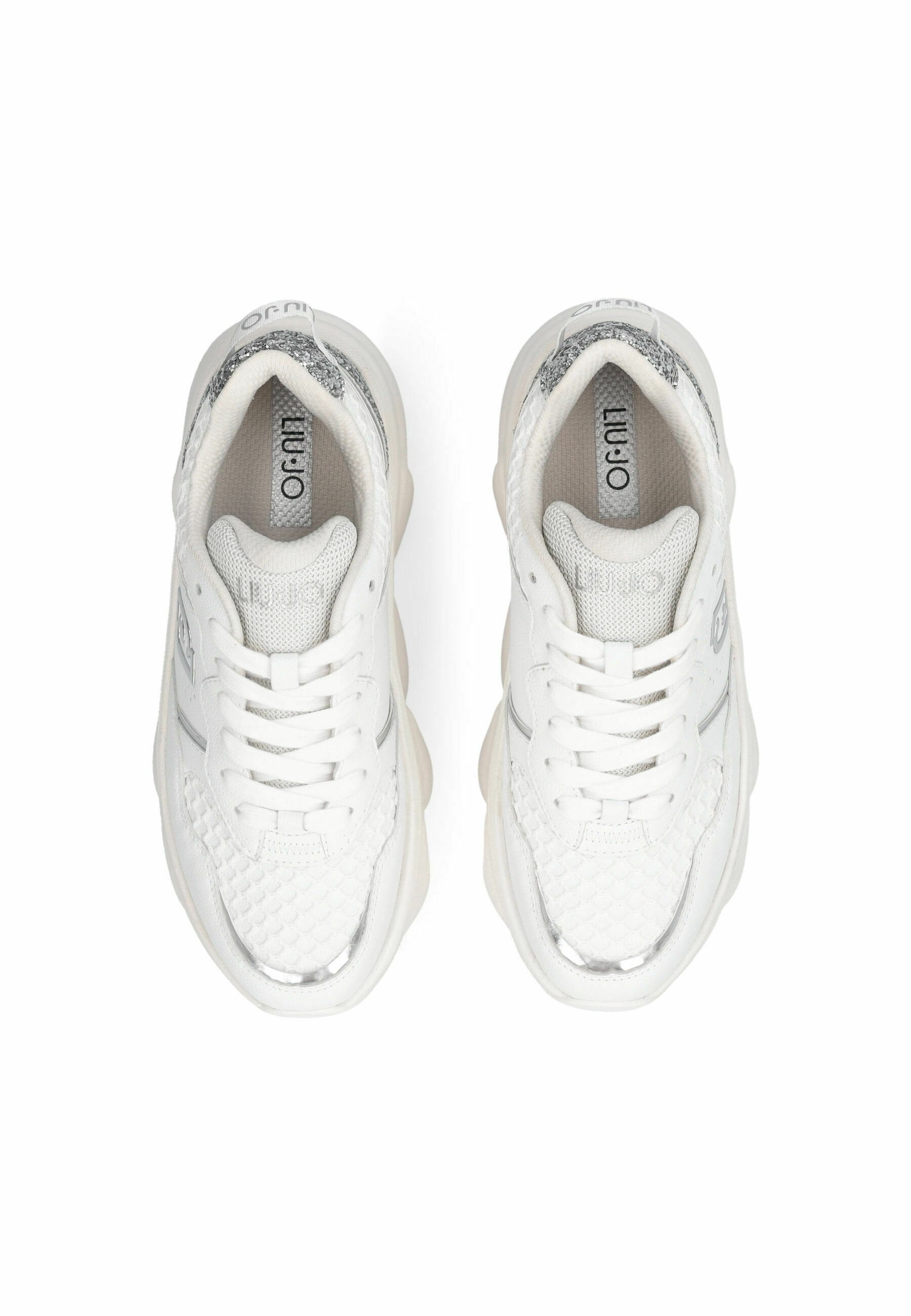 LIU JO CHUNKY AND GLITTER SNEAKERS