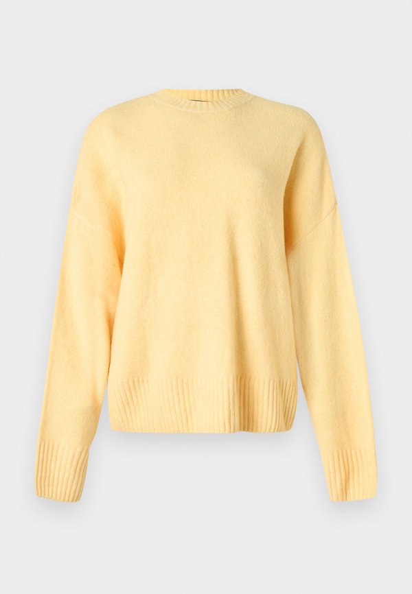 Vero Moda VMBOOM O NECK - Jumper - golden haze melange