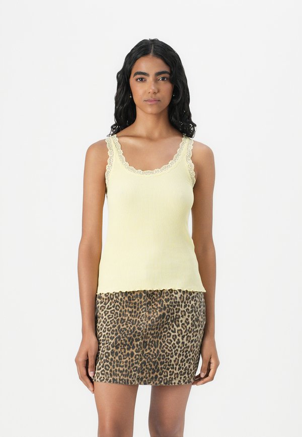 ONLY ONLSARA SHARAI TANK  - Top - double cream