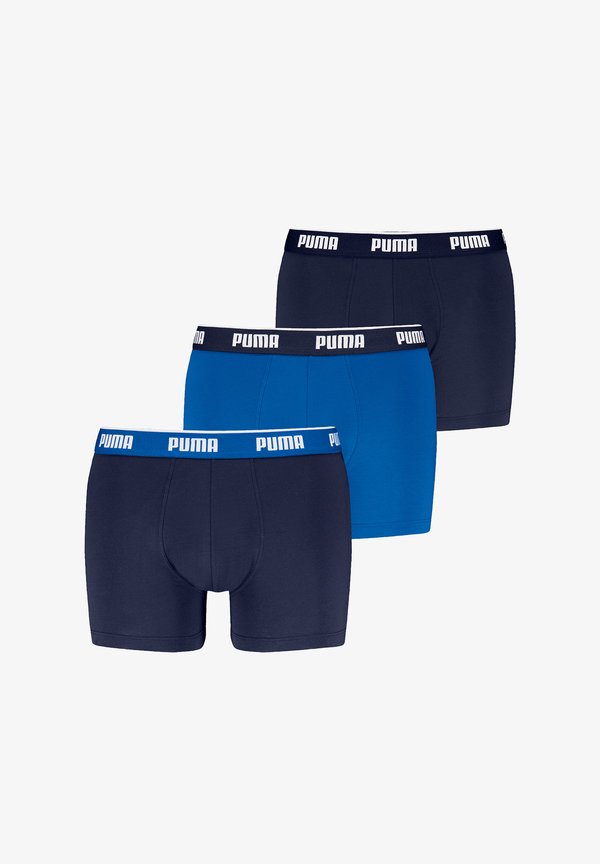 Puma EVERYDAY 3ER PACK - Boxer briefs - true blue combo
