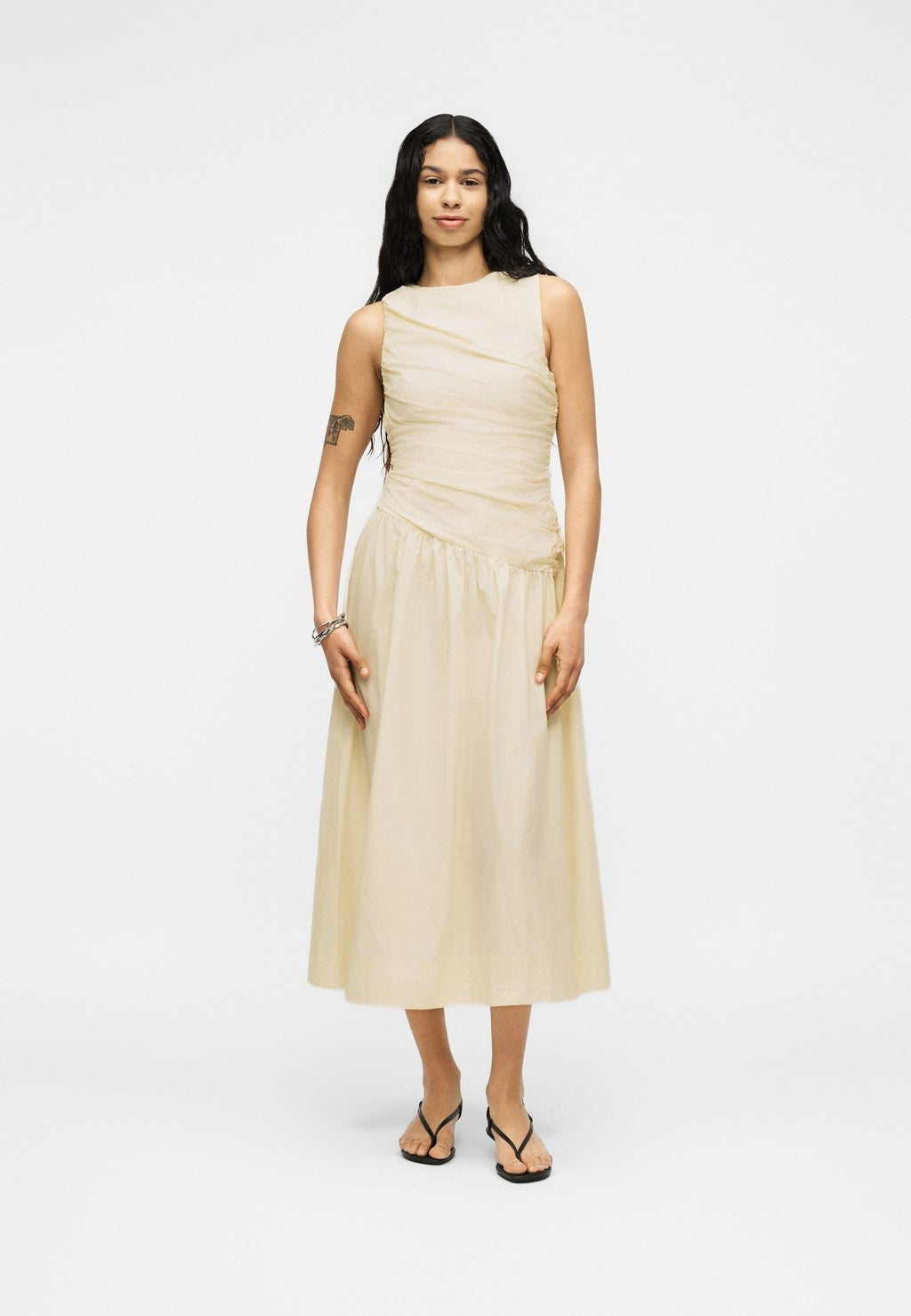 Topshop RUCHED DRESS