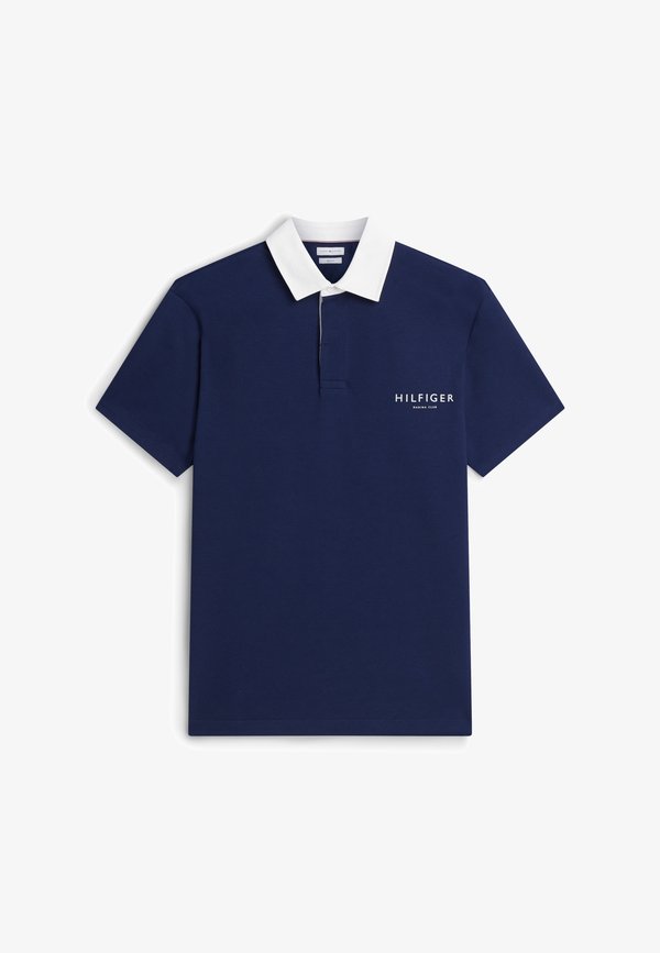 Tommy Hilfiger CLASSIC FIT RUGBY ATHLEISURE SAIL PACK - Polo shirt - carbon navy