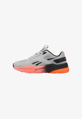 Reebok RELORA - Training shoe - grey/flash orange/black