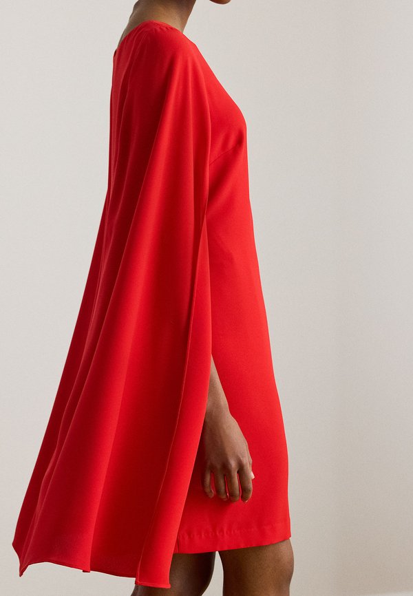 Lauren Ralph Lauren CAPE GEORGETTE COCKTAIL DRESS