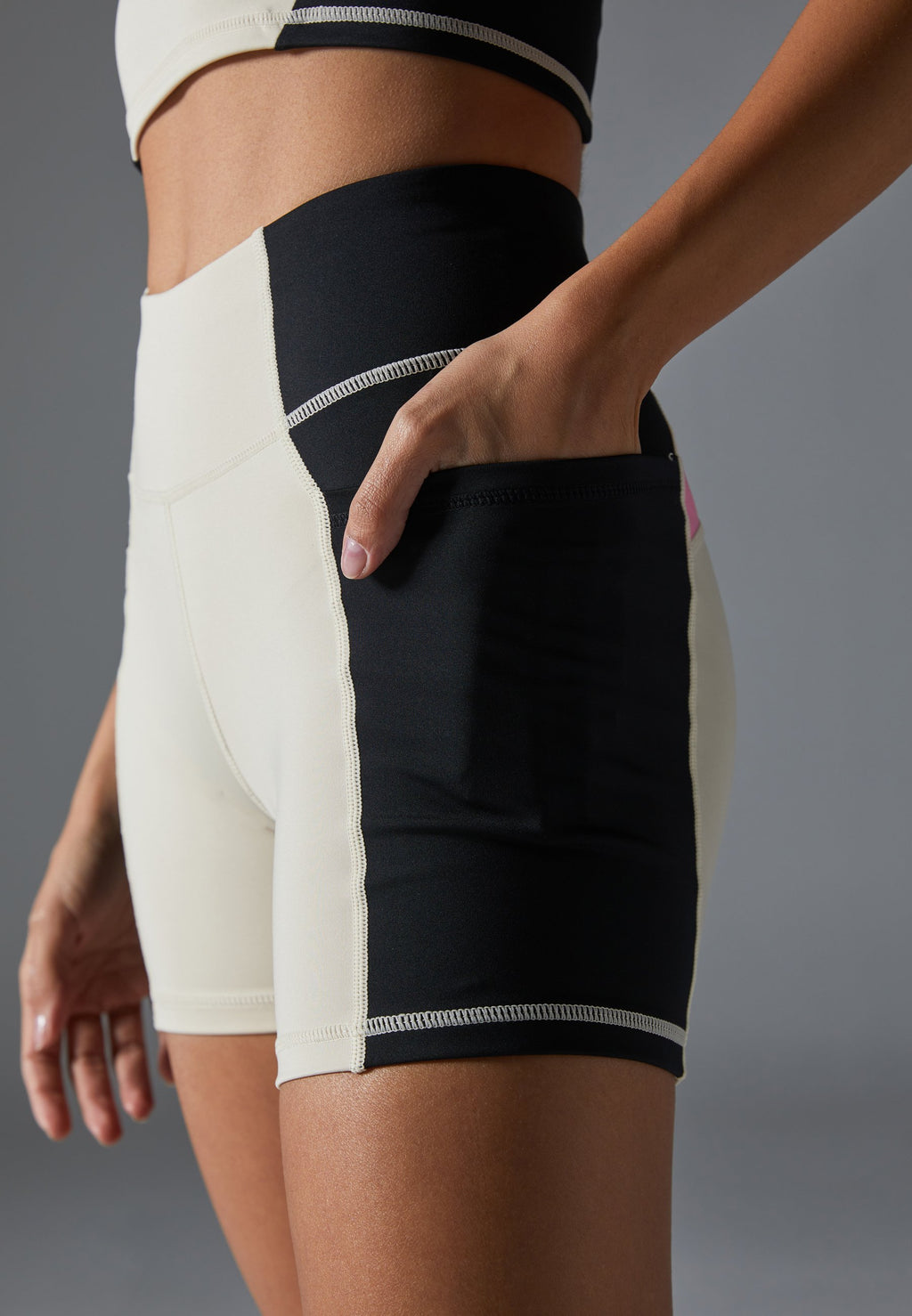 Even&Odd active MID RISE CYCLING SHORTS WITH CONTRAST PANELS