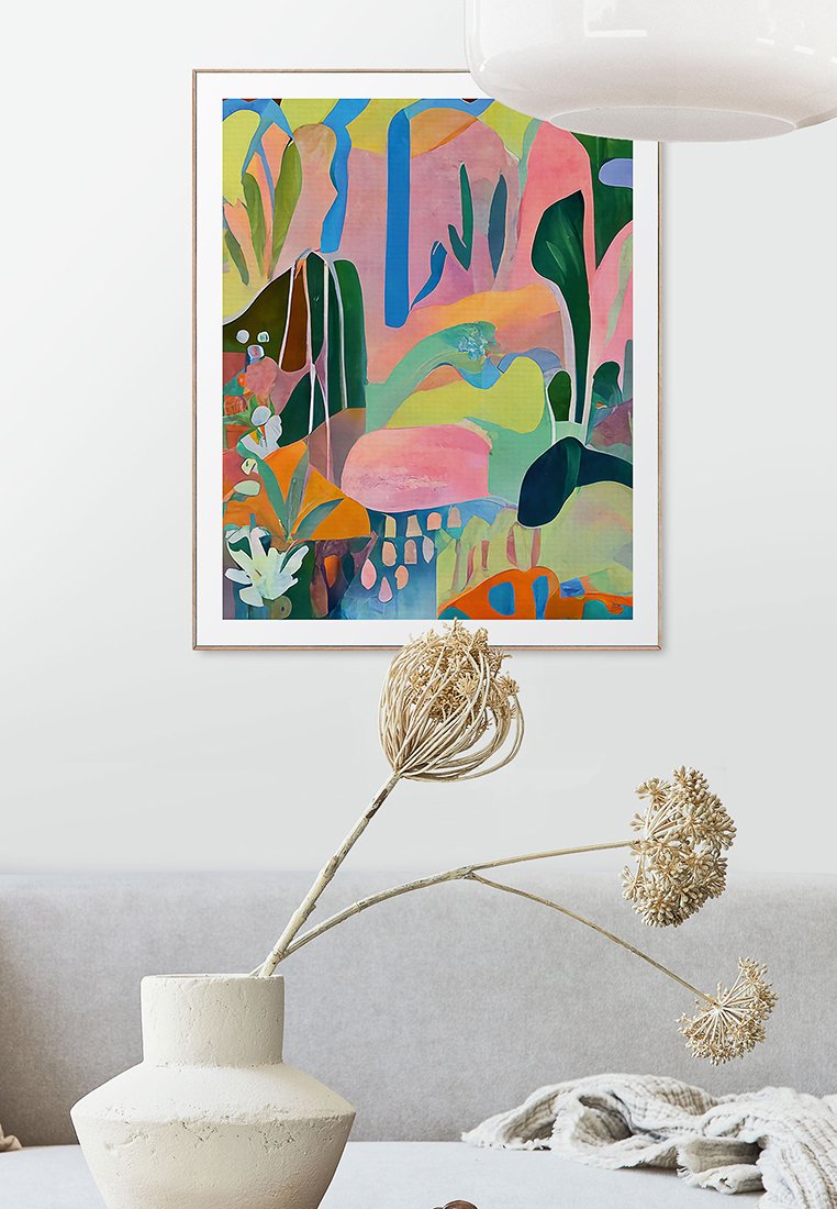Orange Wallz GARDEN OF EDEN
