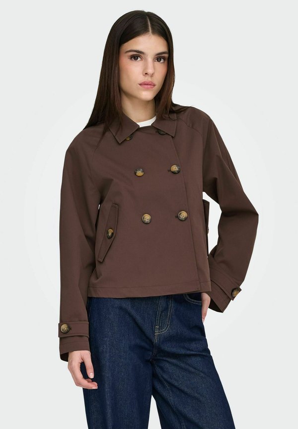 ONLY ONLAPRIL - Summer jacket - chocolate martini