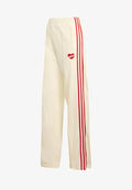 adidas Originals FIREBIRD LOOSE  - Tracksuit bottoms - cream white   better scarlet