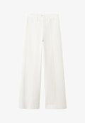 Mango Wide Leg - white