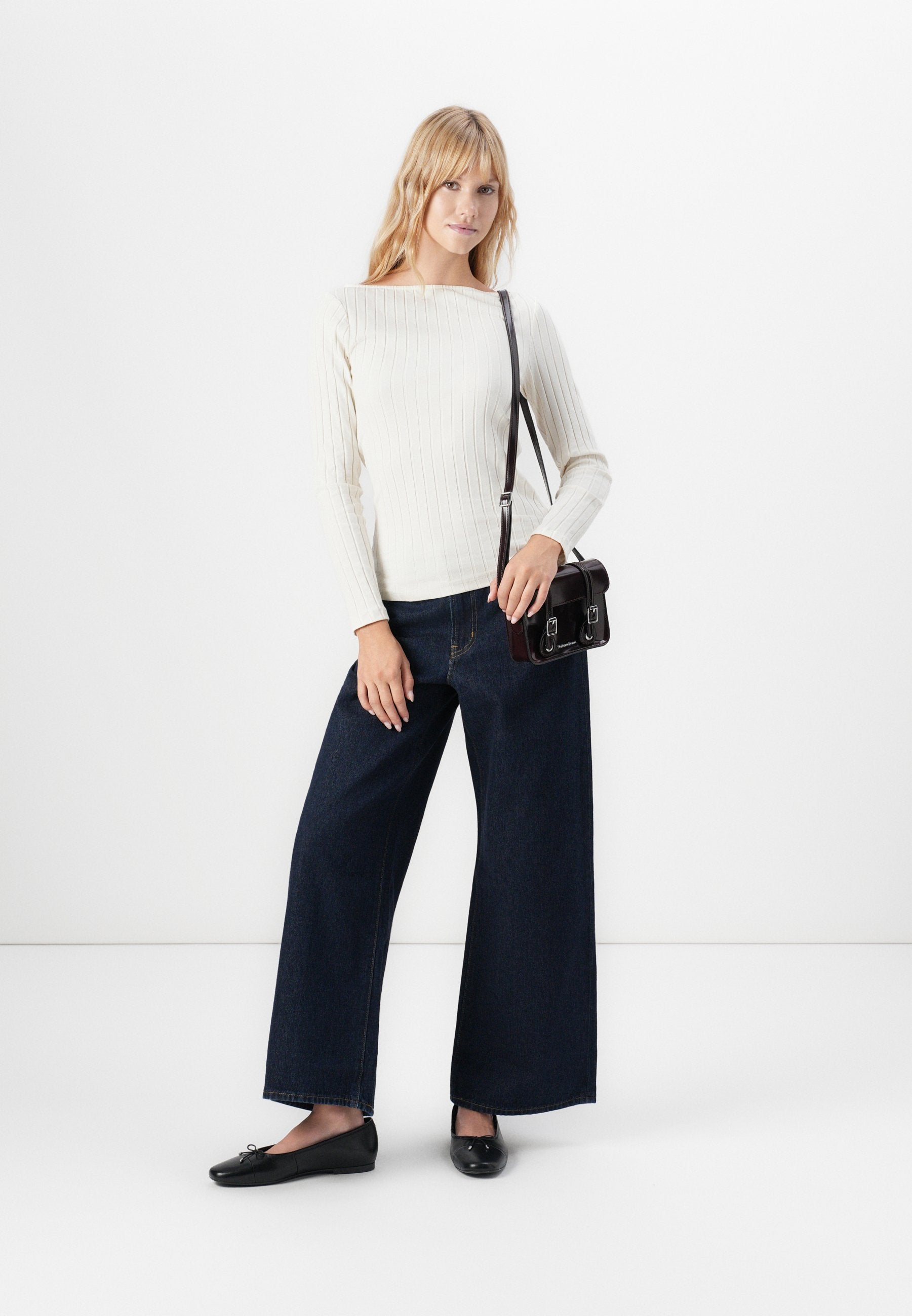 Selected SLFSIGNE BOAT NECK