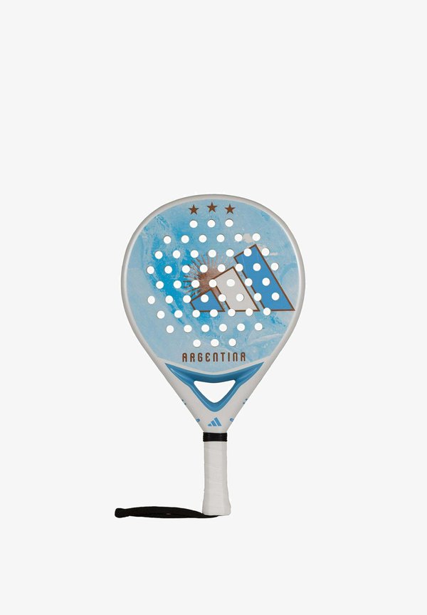 adidas Performance PADELSCHLÄGER ARG WC2026 UNISEX - Padel racket - weiß/hellblau