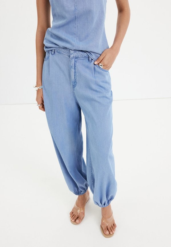 Mango ADULT - Jeans Tapered Fit - light blue