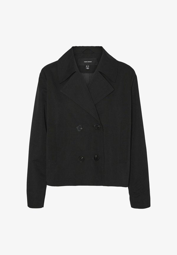 Vero Moda VMCHLOEMIA - Trenchcoat - black