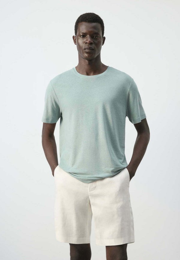 Mango ADULT - Basic T-shirt - green