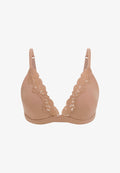 Guess EVELINE - Triangle bra - beige