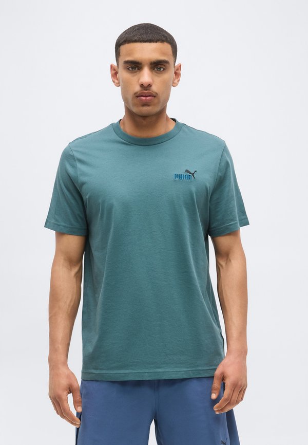 Puma 2 COLOR SMALL NO. 1 LOGO TEE - Basic T-shirt - herb garden