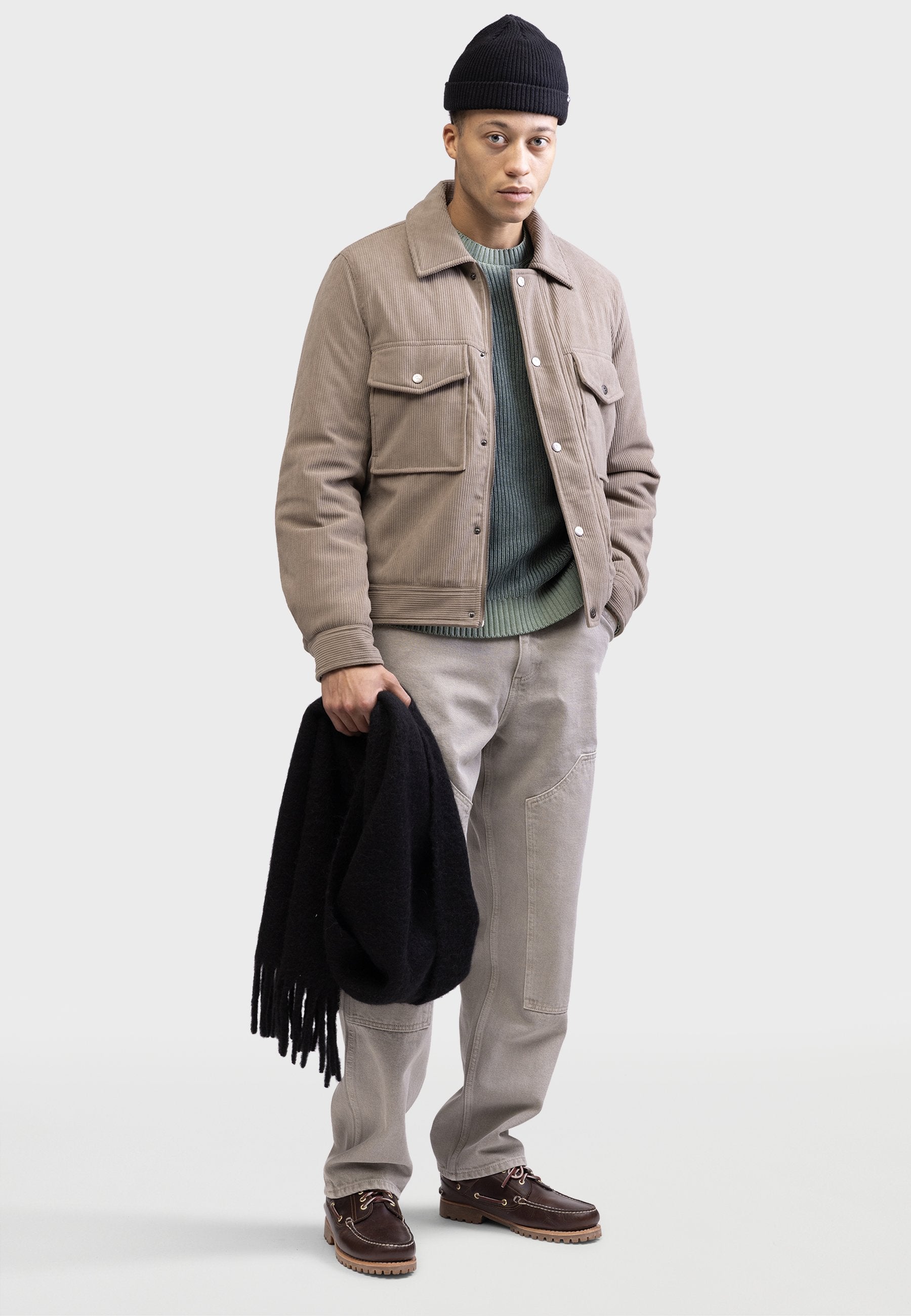 Redefined Rebel DREW KNIT BOXY FIT