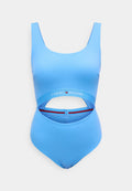 ORIGINAL SQUARE NECK CUTOUT RELAXED SWIMSUIT Media 1