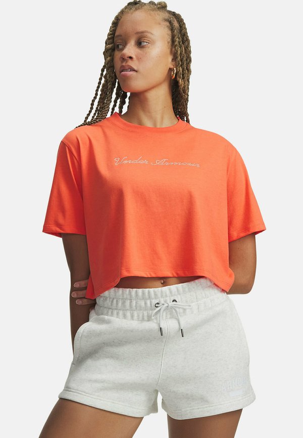 Under Armour WORDMARK - Print T-shirt - red