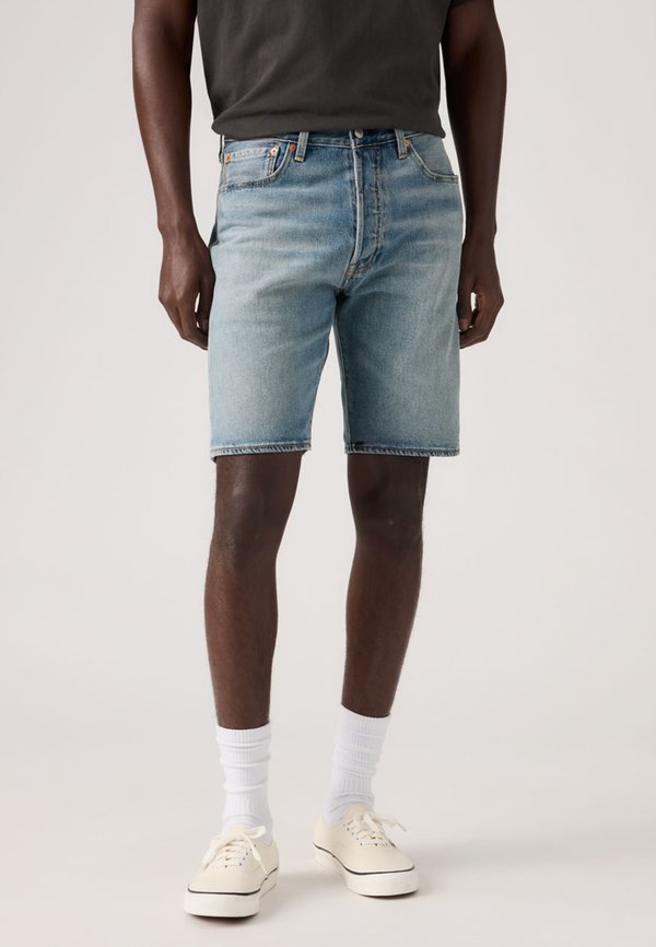 Levi's® 501® ORIGINAL SHORT - Denim shorts - blue denim