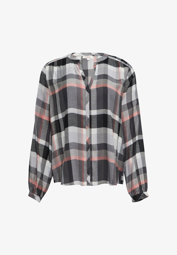 s.Oliver Blouse - dunkelgrau