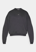 Nike Performance CREW - Sweatshirt - black/pale ivory