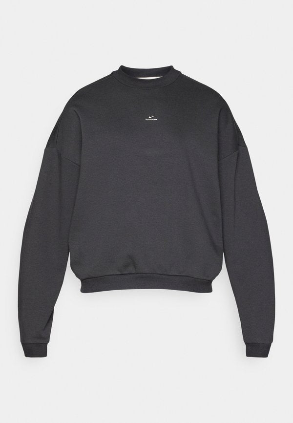 Nike Performance CREW - Sweatshirt - black/pale ivory