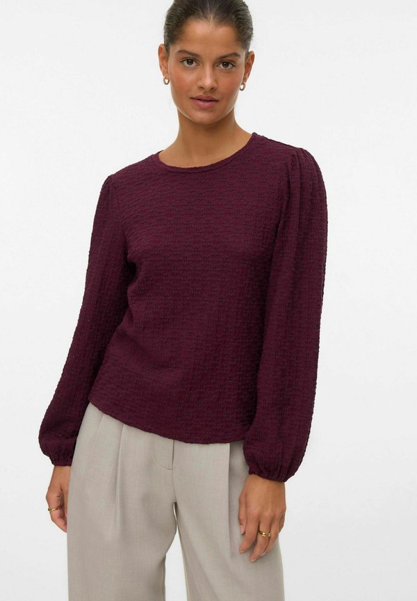 Vero Moda VMFLOWER - Blouse - winetasting