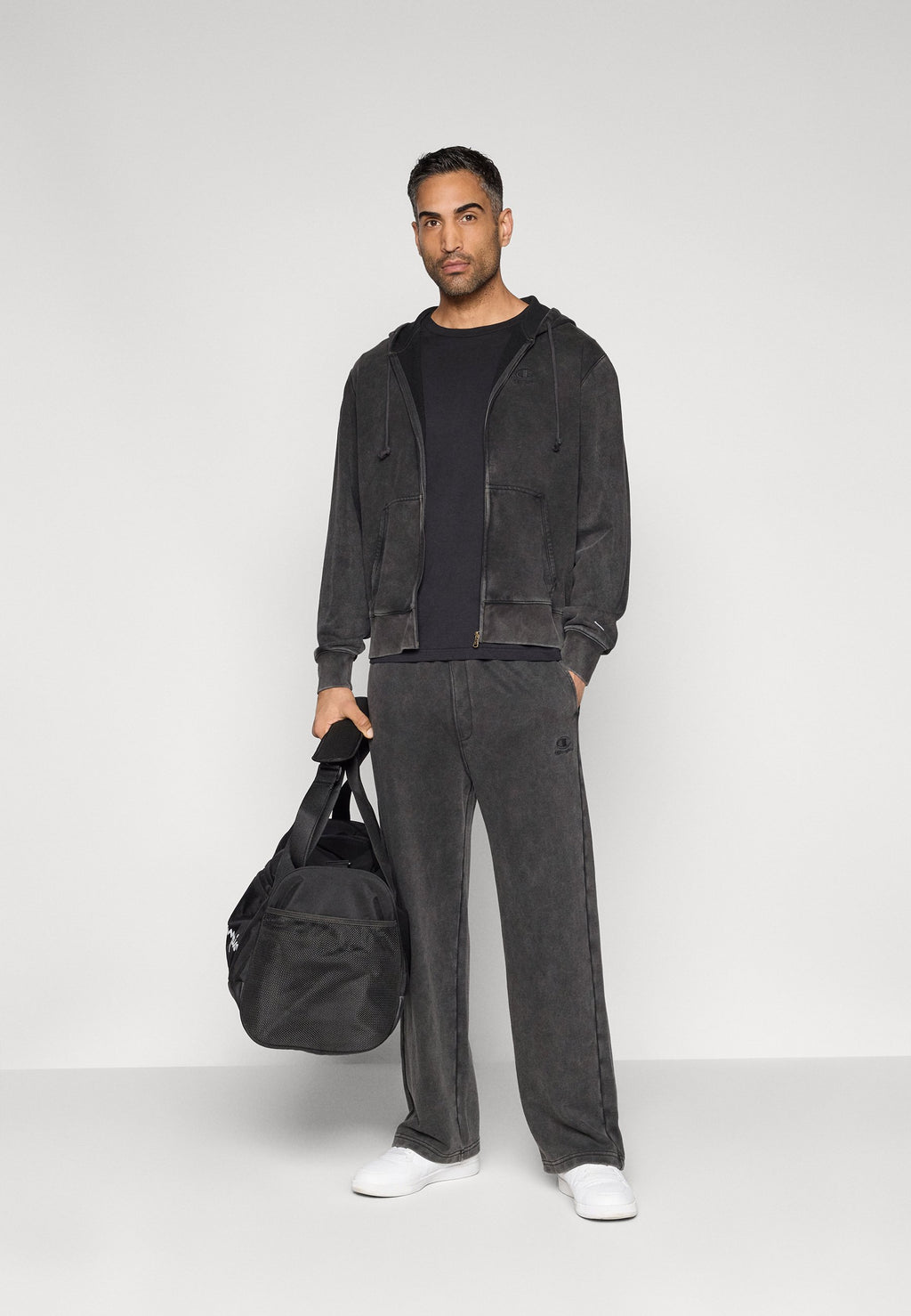 Champion ICONS WASH FULL ZIP HOODIE