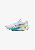 Puma MAGNIFY NITRO 3 - Road running shoes - white-mint melt