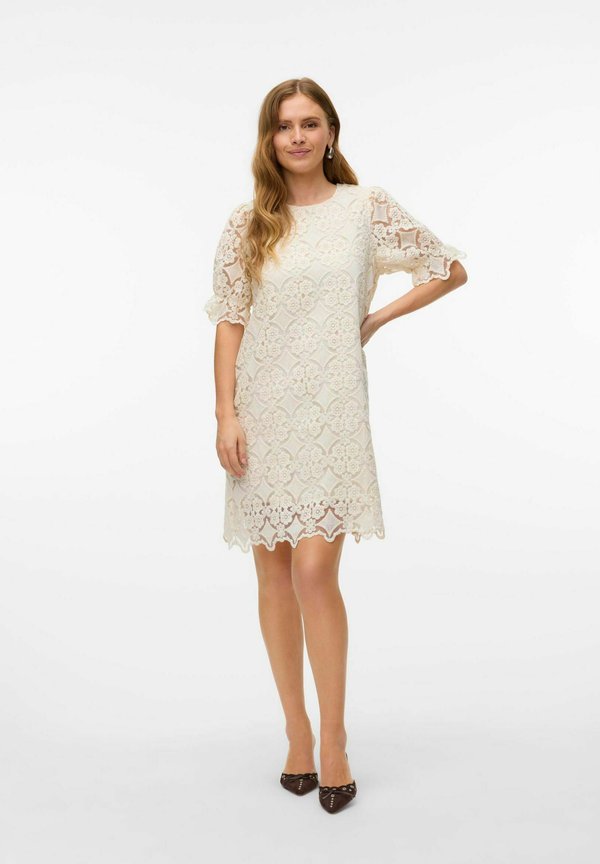 Vero Moda VMDINNA Short - Day dress - antique white