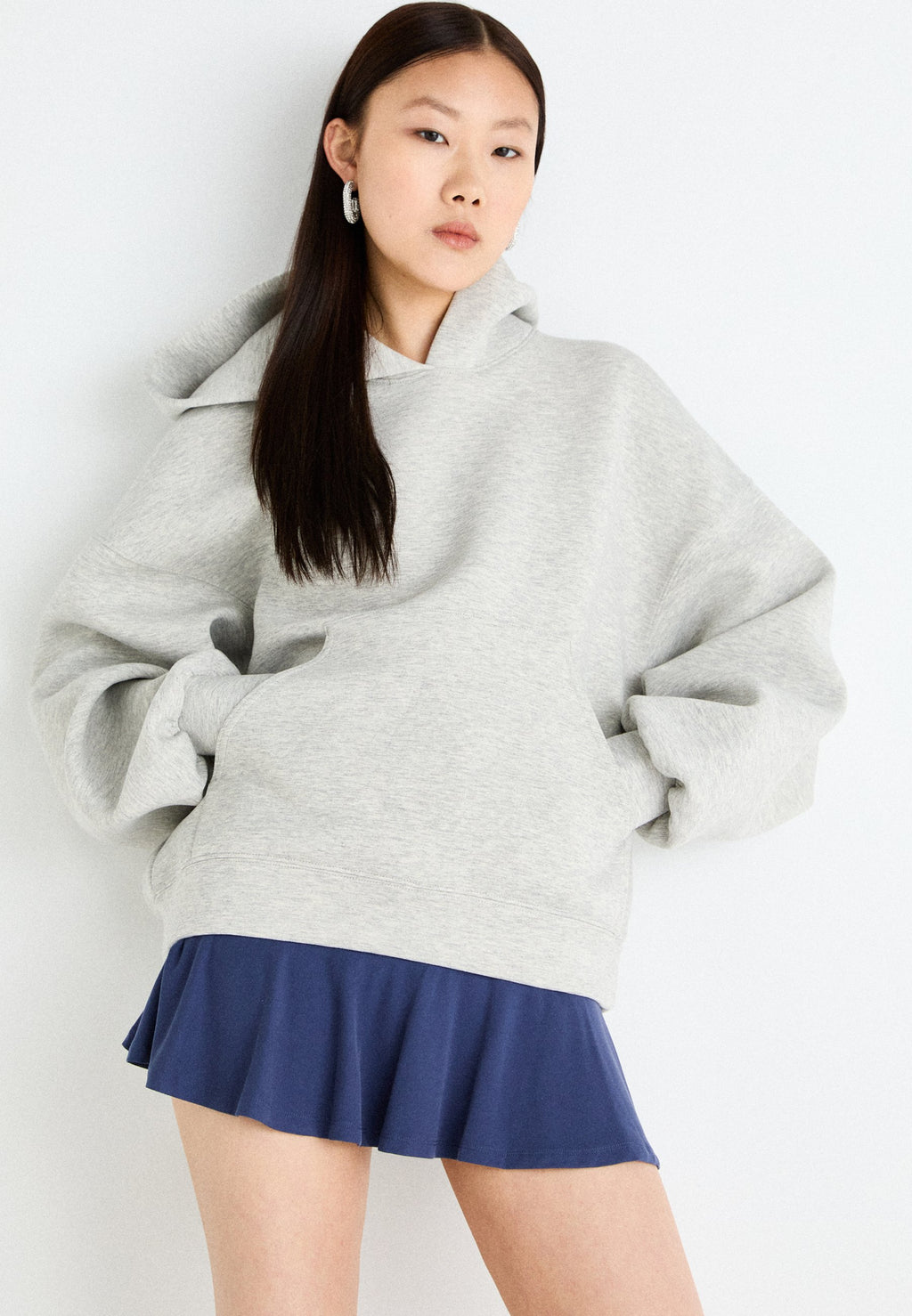 Weekday FLARED MID-RISE MINI SKIRT
