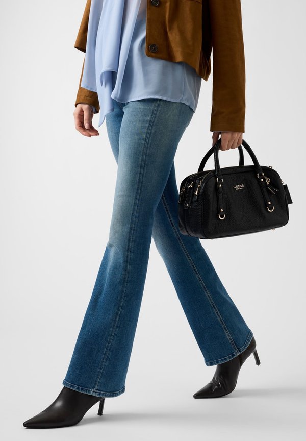 Guess MARSHA MINI - Handbag - schwarz