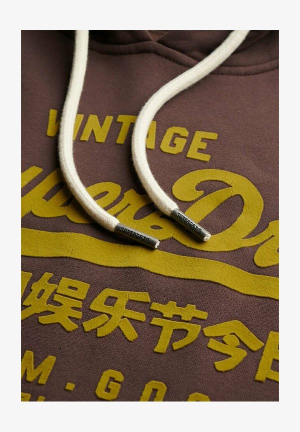 Superdry & Co Hoodie - coffee bean brown