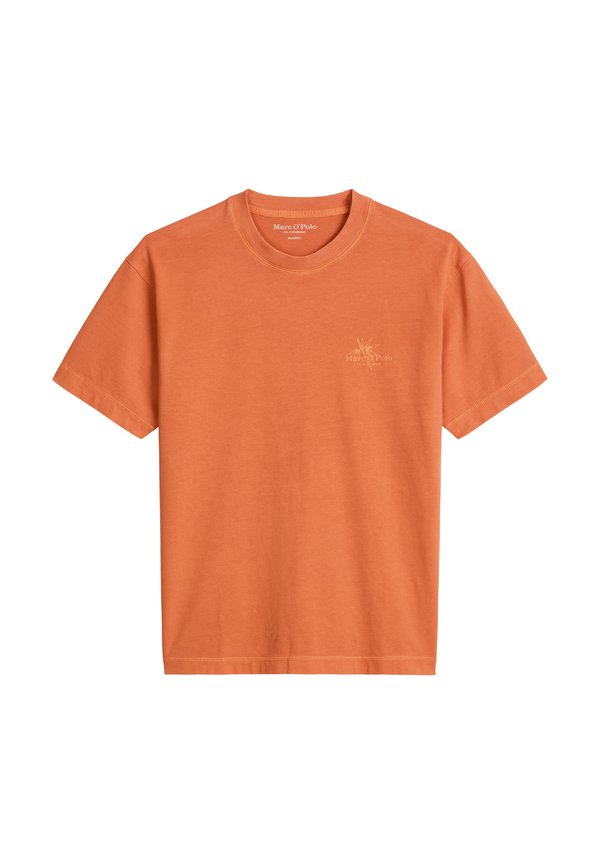 Marc O'Polo T-SHIRT, SHORT SLEEVE, RIBBED NECKTRIMMING, NEW SEASONAL ARTWORK