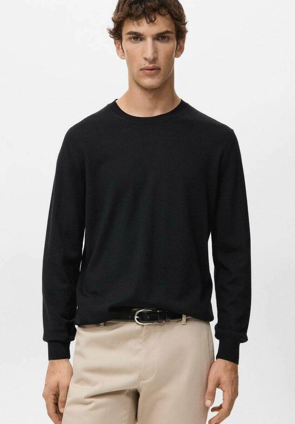 Mango Jumper - black