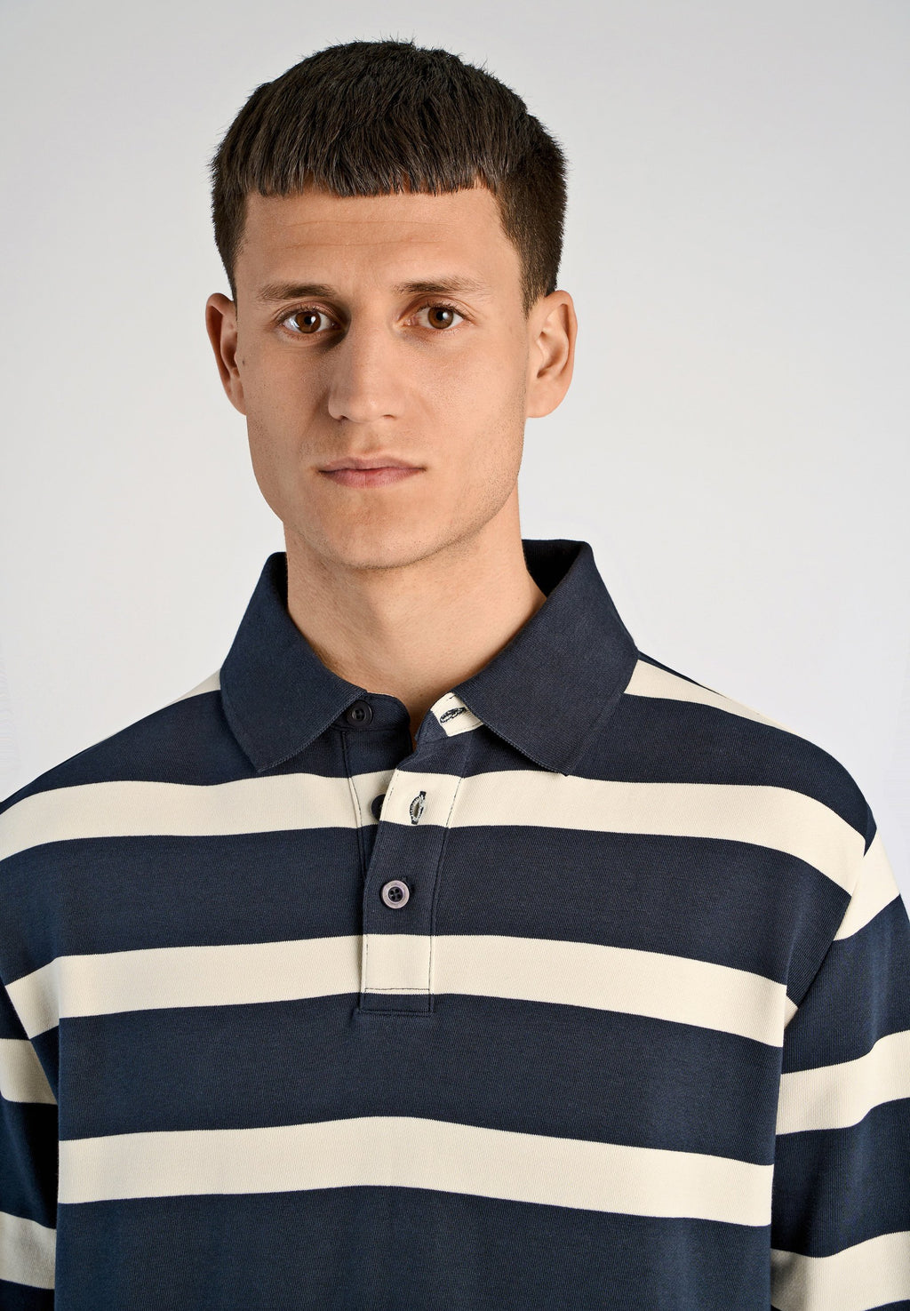 STRIPED POLO SWEATSHIRT L/S Media 5