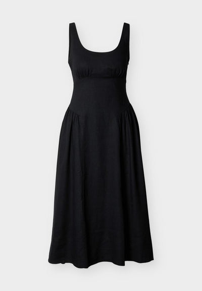 GAP Petite SHIRRED DRESS