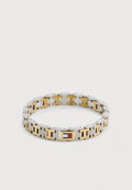 Tommy Hilfiger LINK - Bracelet - silver-coloured/gold-coloured