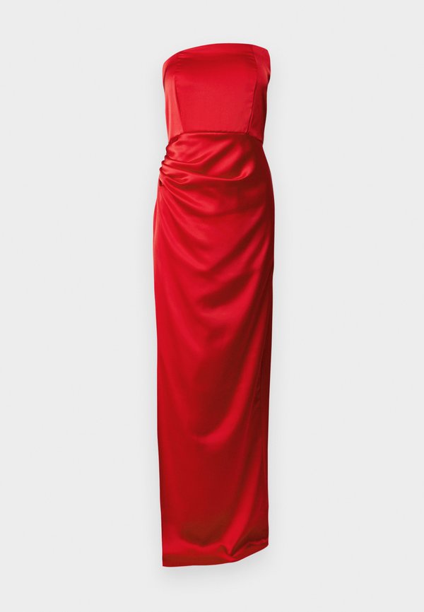 WAL G. WEDDING MELODY ROUCHED MAXI