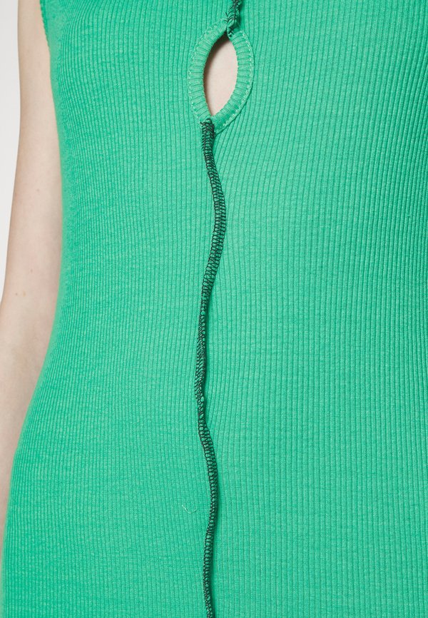 IN THE STYLE LIBERTY RACER BACK BODYCON DRESS