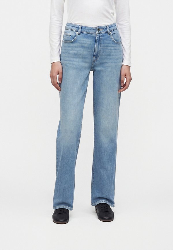 ONLY ONLKANSAS - Straight leg jeans - light blue denim