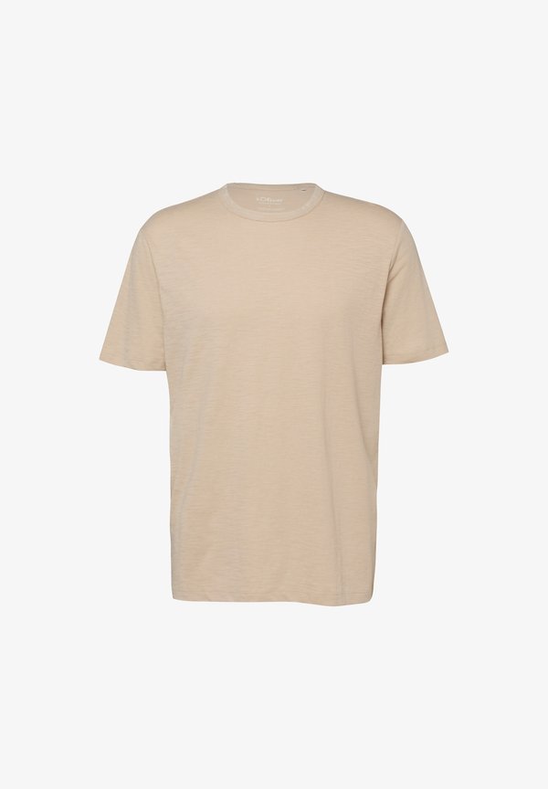 s.Oliver T-SHIRT - Basic T-shirt - beige